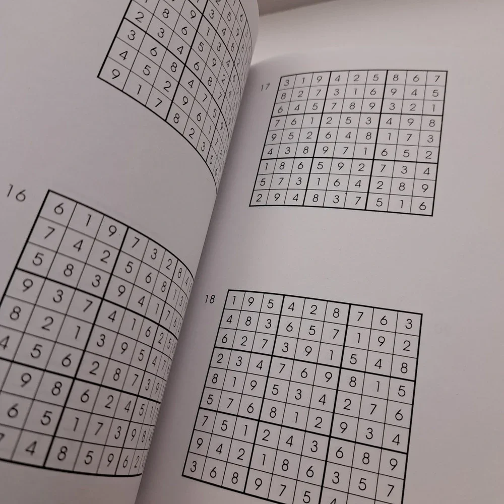 Original Wooden Sudoku Board Game The Highly Logical Number Puzzle Game Complete